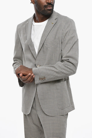 CC COLLECTION Unlined Suit REWARD with Gingham Pattern