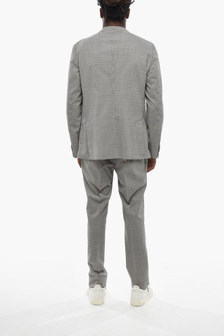 CC COLLECTION Unlined Suit REWARD with Gingham Pattern