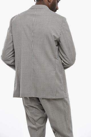CC COLLECTION Unlined Suit REWARD with Gingham Pattern
