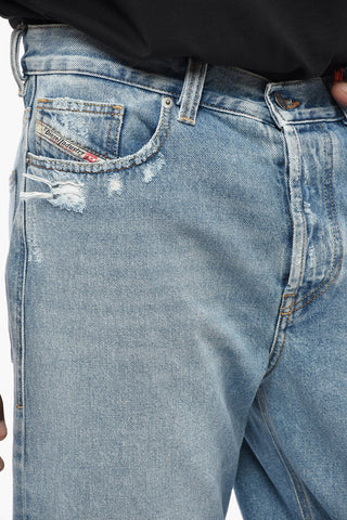 Jeans Loose Fit D-MACS 2010 Vintage Effect 20cm L.32