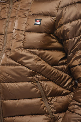 Ripstop Diamond-Quilted Padded Jacket W-DWAIN-OUTNOH