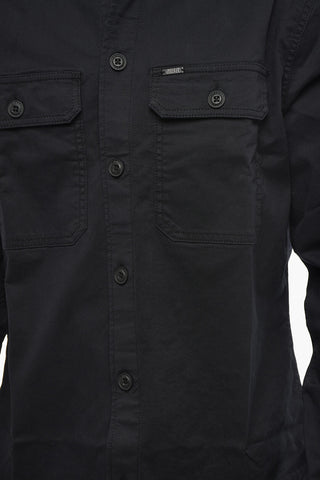 Solid Stretch Cotton Shirt S-HIRT-OUT