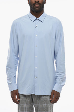 CC COLLECTION Stretch Nylon Shirt With French Collar