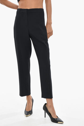 Pantaloni Straight Fit a Tinta Unita