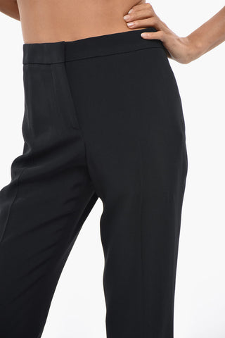 Pantaloni Straight Fit a Tinta Unita