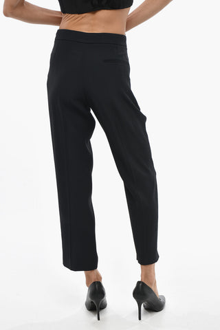 Pantaloni Straight Fit a Tinta Unita