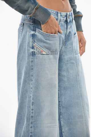 Ausgestellte Jeans D-AKII Niedrige Taille 39cm L32