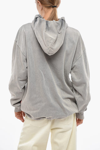 Hoodie aus Baumwolle S-BOXSTIC mit besticktem Logo