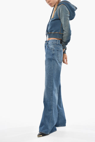 Wide-Leg Jeans D-KEMAI High Waist 30cm L32