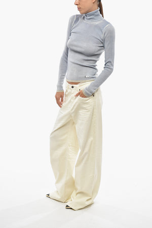 Wool Sweater M-ARIBELLE With Washed Effect