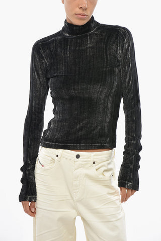 Chenille Long-Sleeve Top T-SLIMY