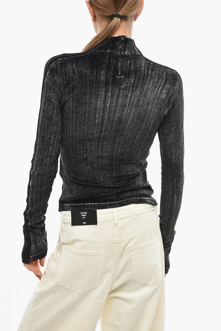 Chenille Long-Sleeve Top T-SLIMY