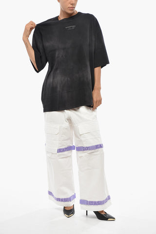 Crewneck T-Shirt T-WASH-OUT-F-NEW Delavé Effect