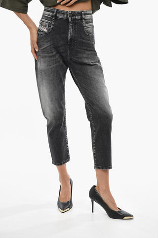 Tapered Jeans D-FAYZA Dark Wash 14cm L32