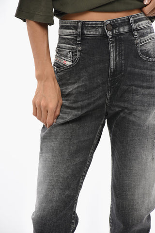 Tapered Jeans D-FAYZA Dark Wash 14cm L32