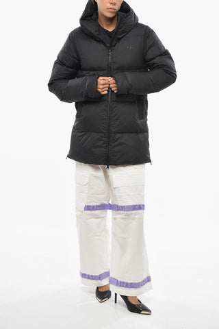 Padded Quilted Jacket T.W. with Hood