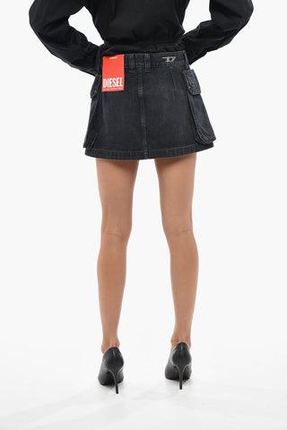 Minigonna DE-TON Cargo in Denim 