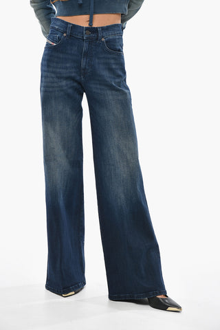 Wide-Leg Jeans D-KEMAI High Waist 30cm L32
