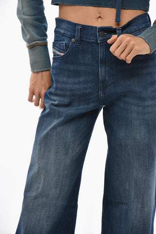 Wide-Leg Jeans D-KEMAI High Waist 30cm L32