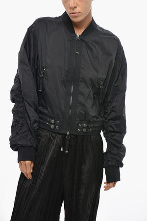 Bomber G-NOAK in Nylon a Tinta Unita
