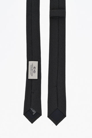 CC COLLECTION Cravatta Slim Fit con Ricami