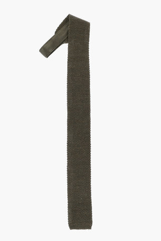 Crochet Solid-Color Tie