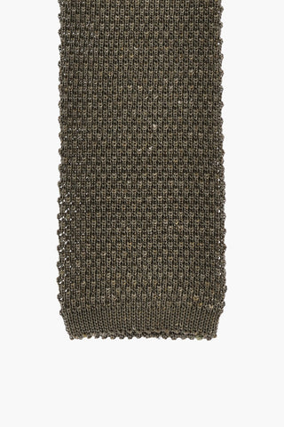 Crochet Solid-Color Tie
