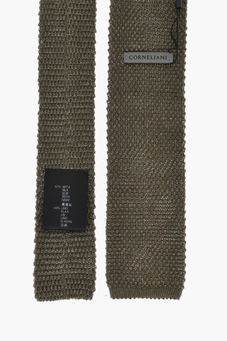 Crochet Solid-Color Tie