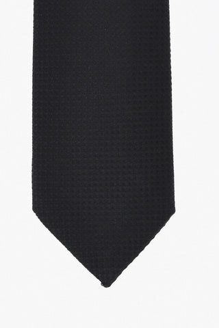 Silk Embroidered Solid Tie