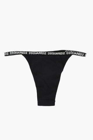 Slip In Stretch-Baumwolle Mit Logogummibund