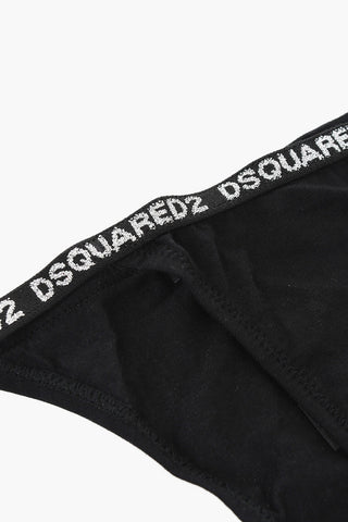 Slip In Stretch-Baumwolle Mit Logogummibund