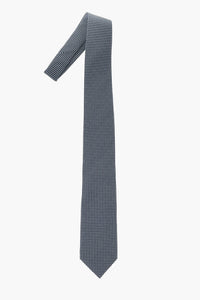 Two-Tone Silk Polka-Dot Tie