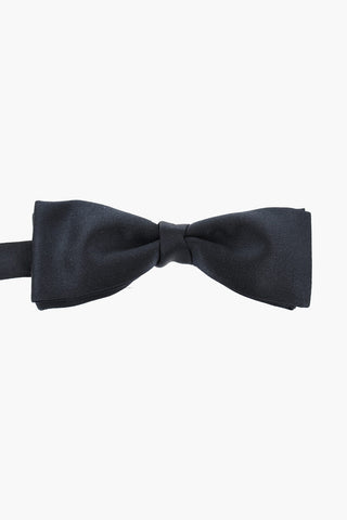 Solid Satin Bow Tie