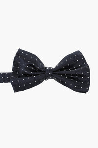 CC COLLECTION Silk Polka Dot Bow Tie