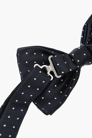CC COLLECTION Papillon in Seta a Pois
