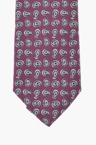 Krawatte Aus Seide Mit Paisley-Motiv