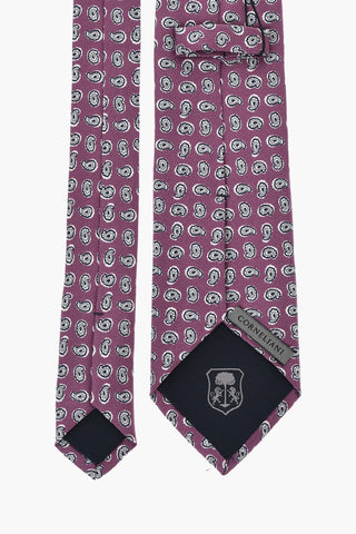 Krawatte Aus Seide Mit Paisley-Motiv