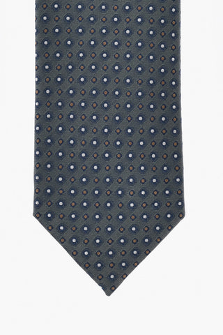 Seidenkrawatte Mit Fantasiemuster