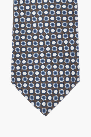 Geometric Silk Tie