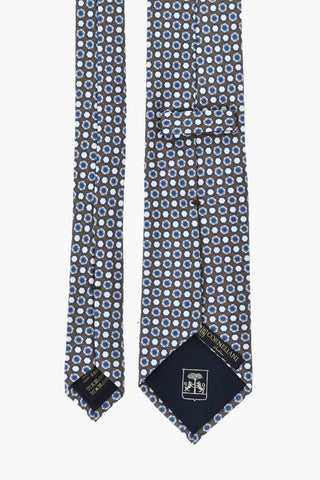 Geometric Silk Tie