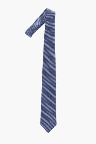 Patterned Silk Tie