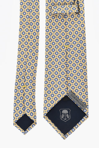 Floral Pattern Silk Tie