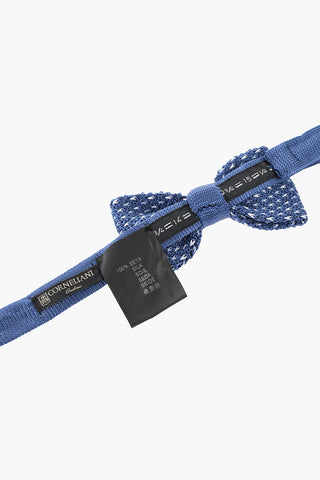 Embroidered Crochet Bow Tie