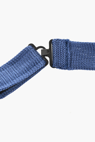 Embroidered Crochet Bow Tie