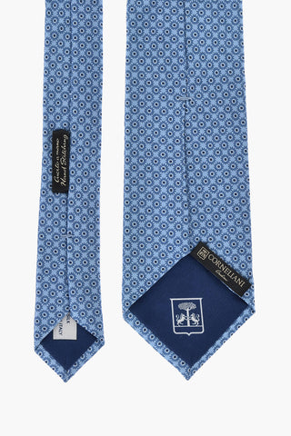 Silk Tie with All-Over Print