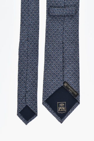 Seidenkrawatte Mit Paisley-Muster