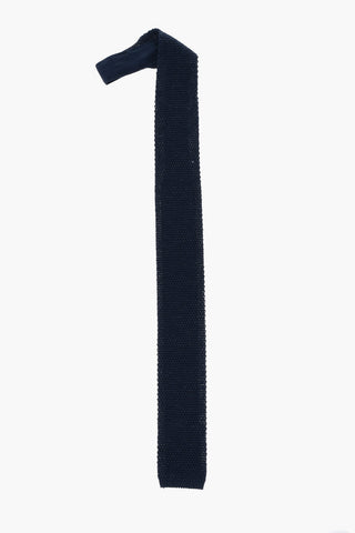 Cravatta Crochet In Misto Seta 