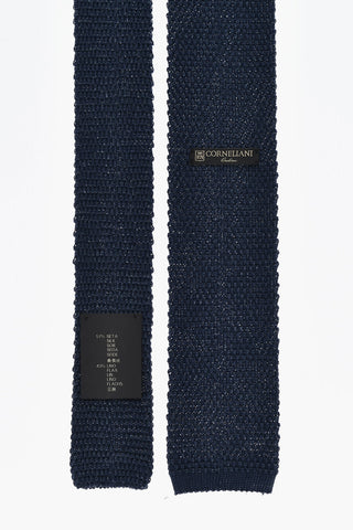 Cravatta Crochet In Misto Seta 