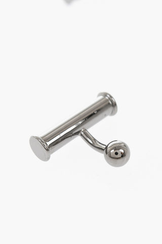 Solid-Color Brass Cufflinks