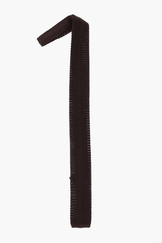 Solid-Color Crochet Tie